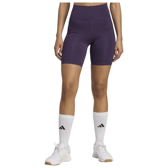 Adidas Γυναικείο ποδηλατικό κολάν Optime Essentials Stash Pocket 7'' Short Leggings